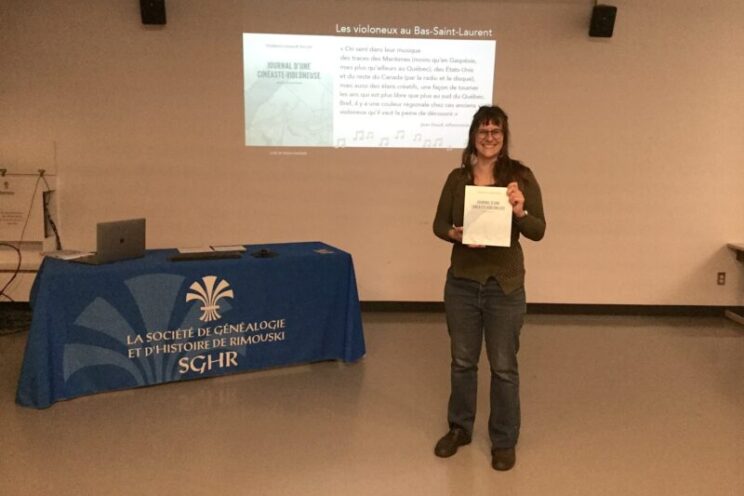 Conférence contée « Journal d'une cinéaste-violoneuse » du 9 octobre 2025